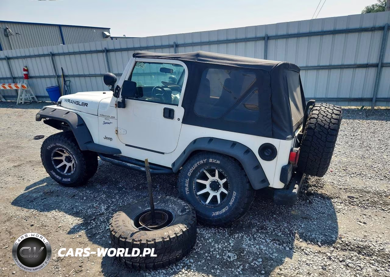 1997 Jeep Wrangler - Tj Sport VIN:1J4FY19S0VP453928 - 2