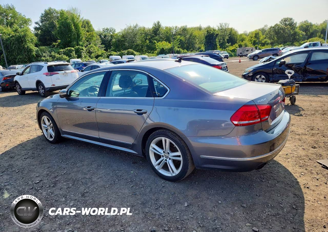 2015 Volkswagen Passat Se VIN:1VWBT7A35FC010321 - 2