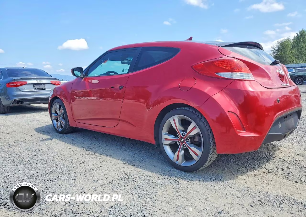 2012 Hyundai Veloster Base VIN:KMHTC6AD9CU031698 - 2