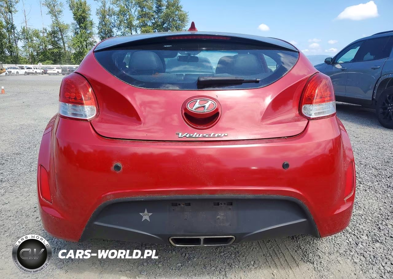 2012 Hyundai Veloster Base VIN:KMHTC6AD9CU031698 - 6