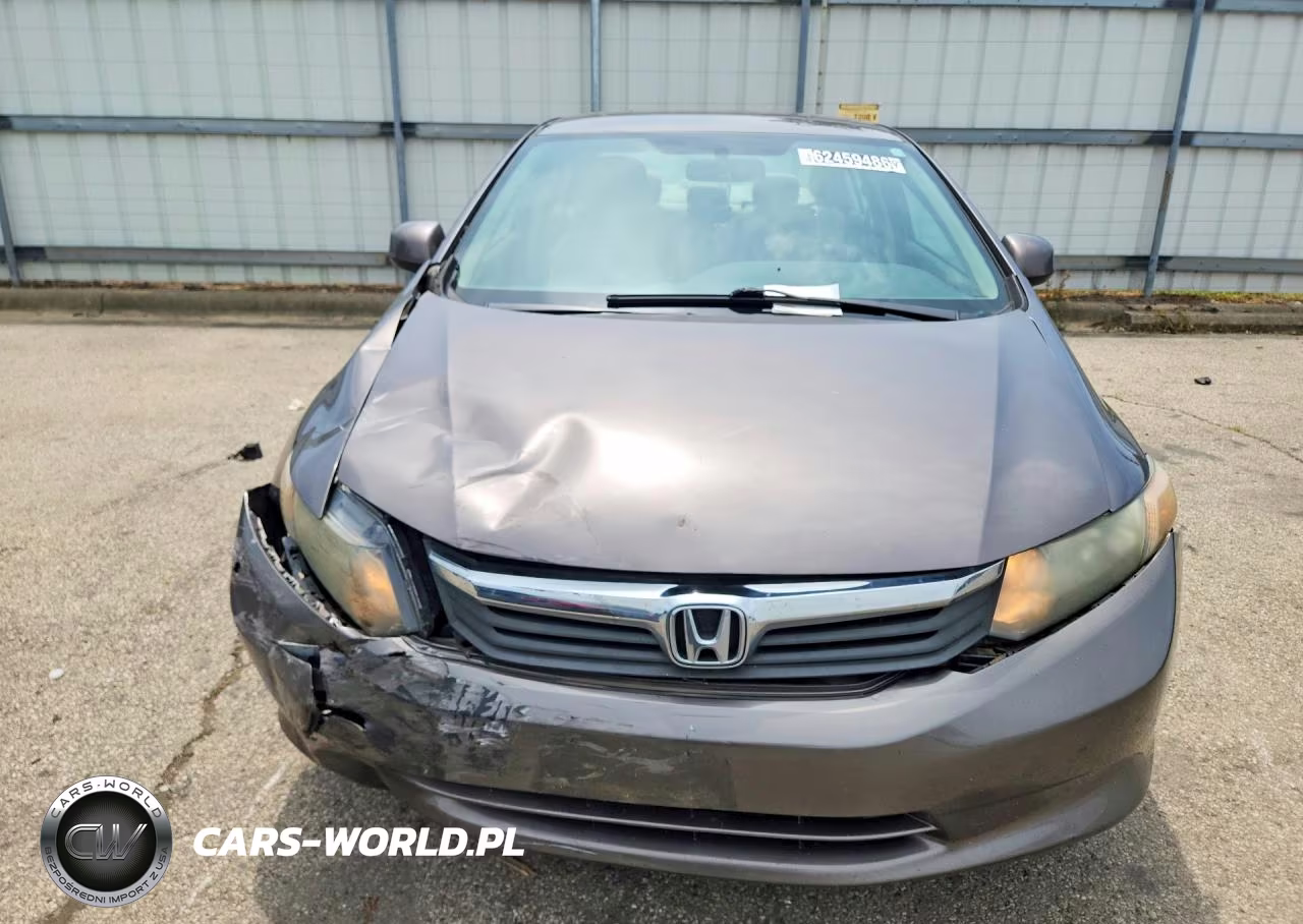 2012 Honda Civic Lx VIN:19XFB2F55CE061021 - 5