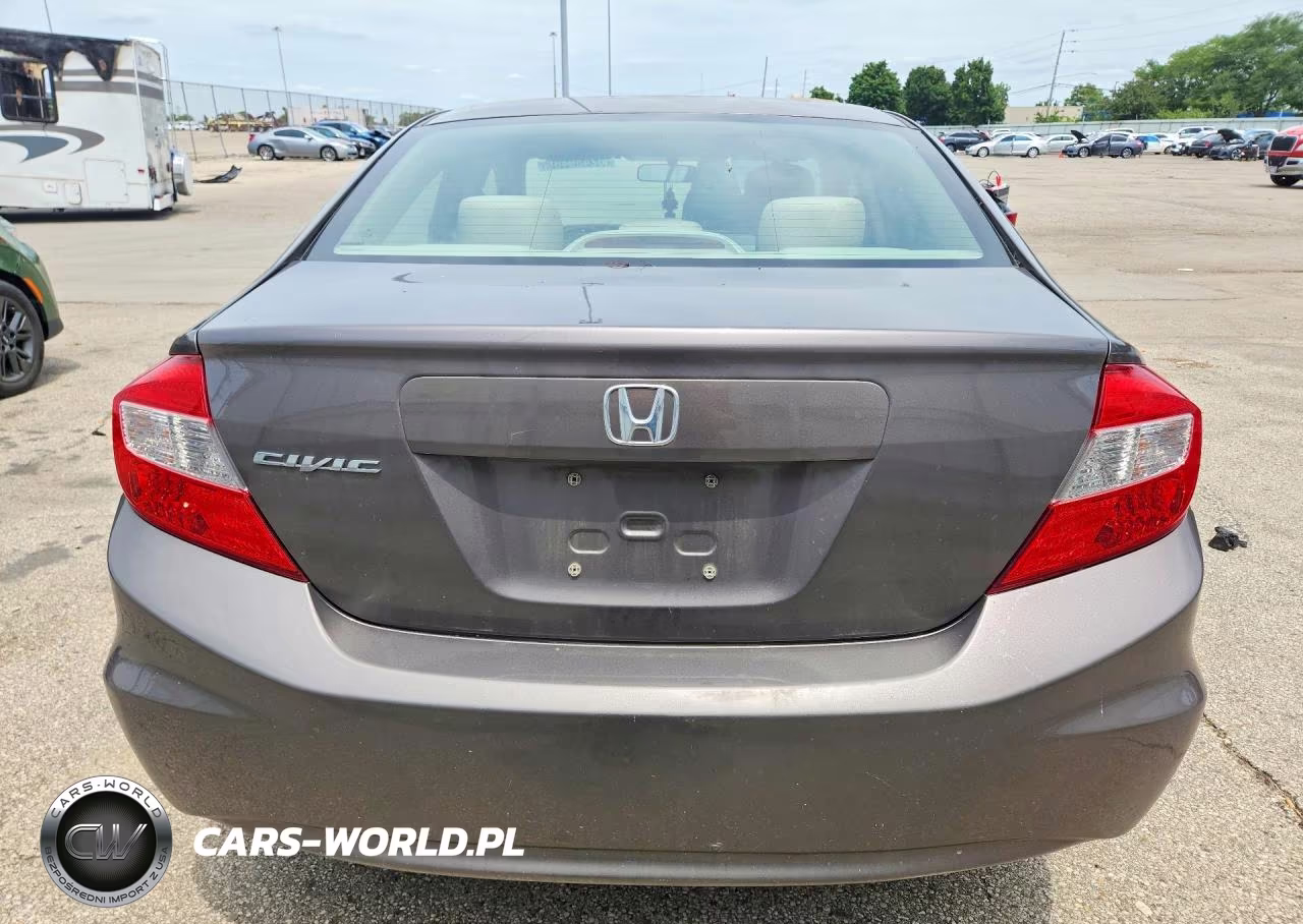 2012 Honda Civic Lx VIN:19XFB2F55CE061021 - 6