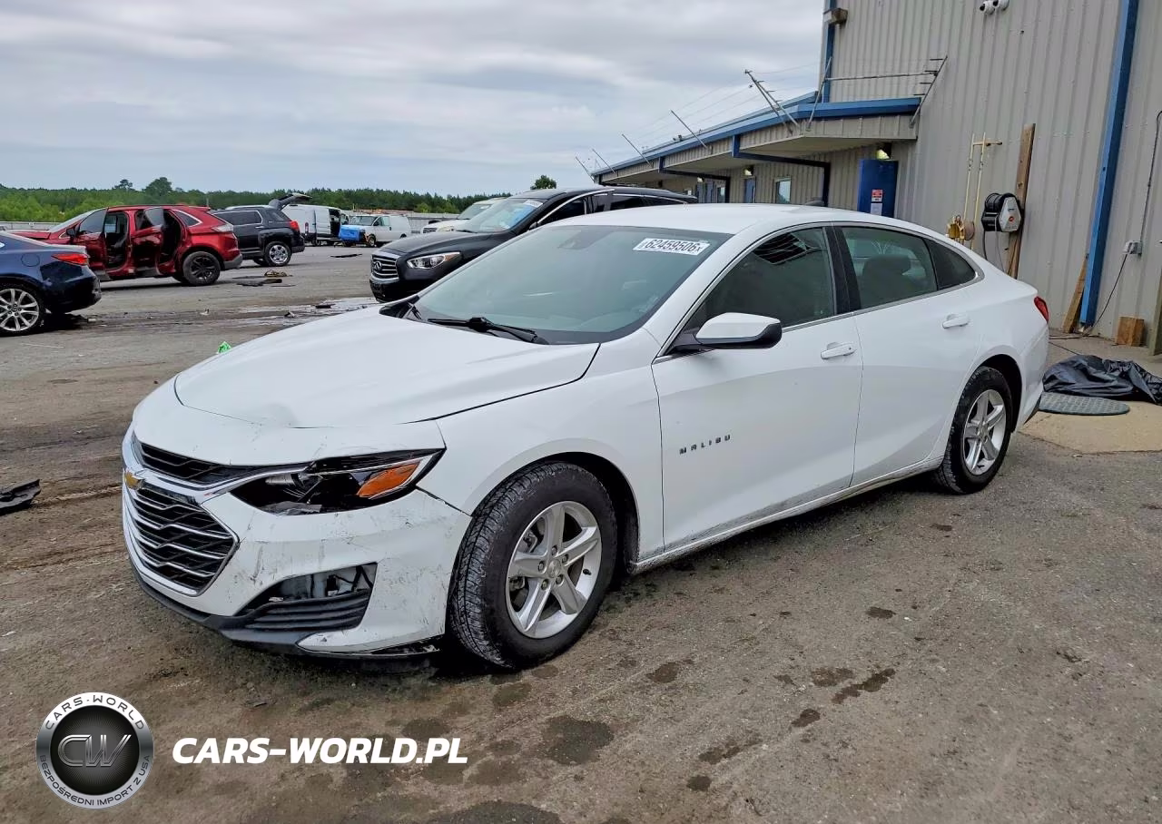 2022 Chevrolet Malibu Ls VIN:1G1ZC5ST9NF186153 - 1
