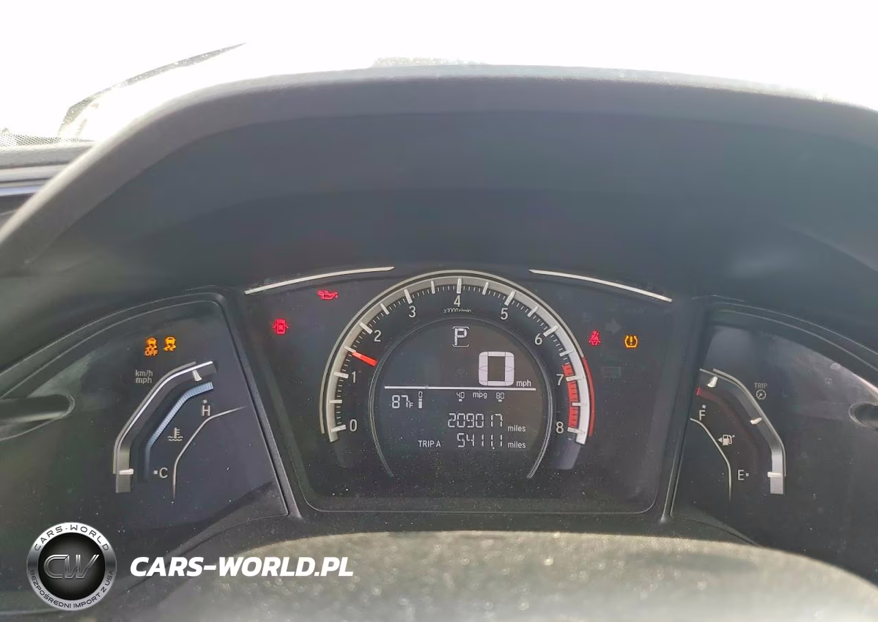 2017 Honda Civic Lx VIN:19XFC2F53HE031990 - 9