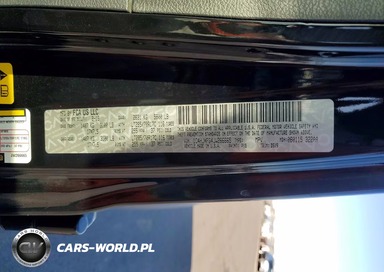 2018 Jeep Wrangler Unlimited Rubicon VIN:1C4HJXFG4JW266665 - 13