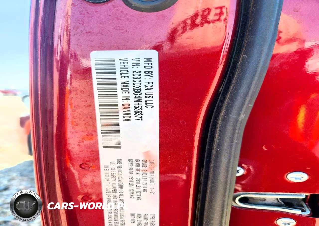 2021 Dodge Charger Sxt VIN:2C3CDXBG4MH536377 - 13