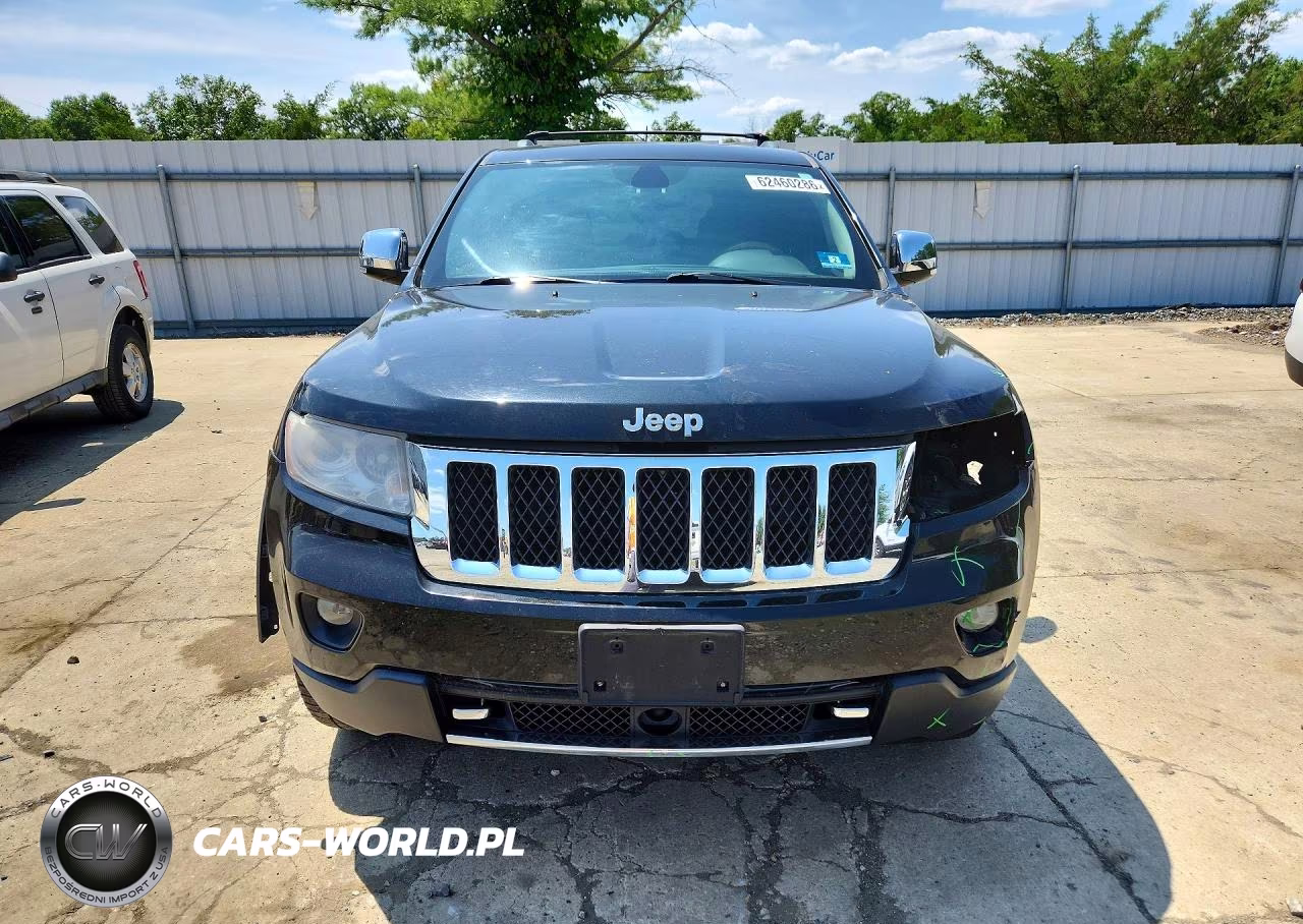 2013 Jeep Grand Cherokee Overland VIN:1C4RJFCG4DC531870 - 5
