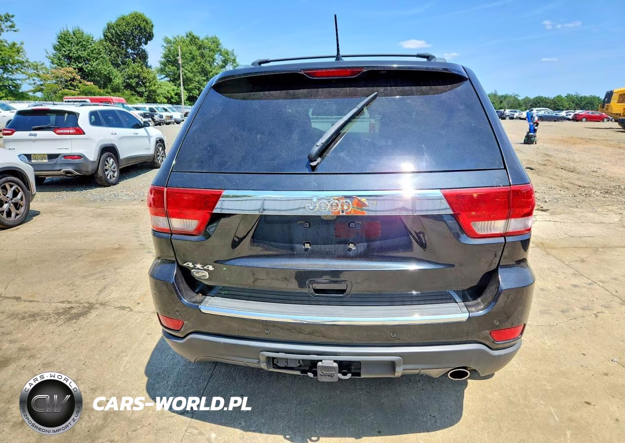 2013 Jeep Grand Cherokee Overland VIN:1C4RJFCG4DC531870 - 6