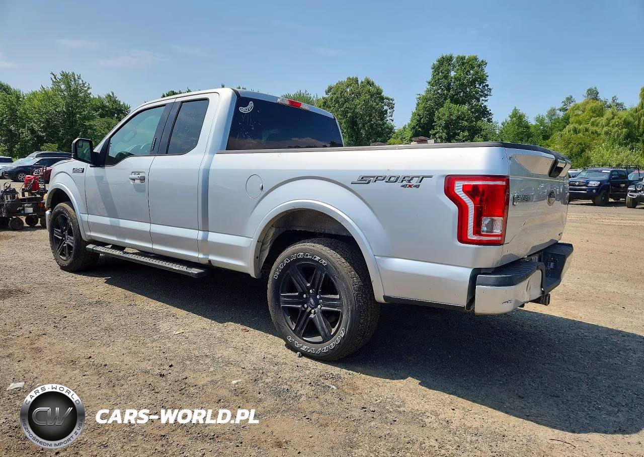 2016 Ford F150 Super Cab VIN:1FTFX1EF5GFC04289 - 2