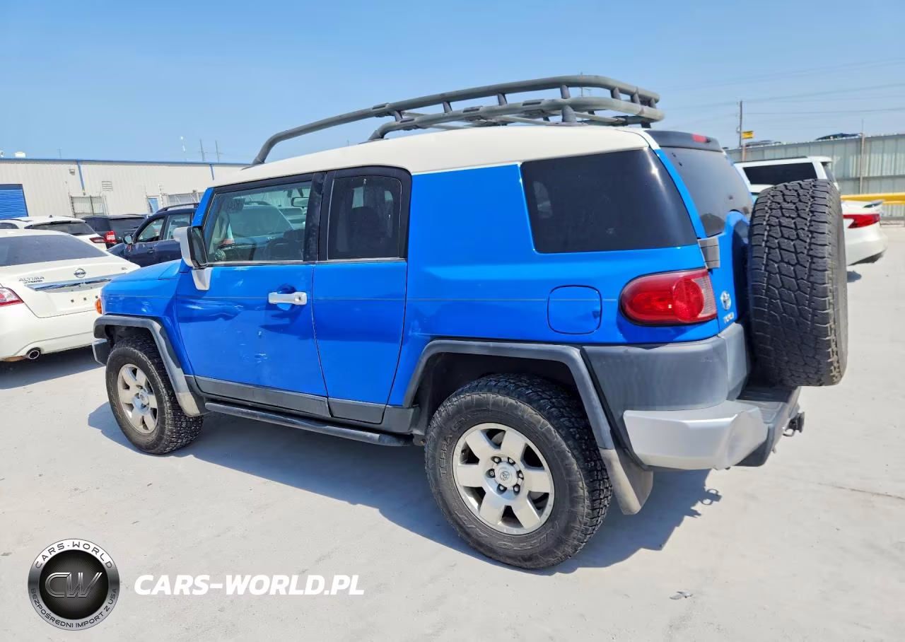 2007 Toyota Fj Cruiser Base VIN:JTEBU11F870011629 - 2