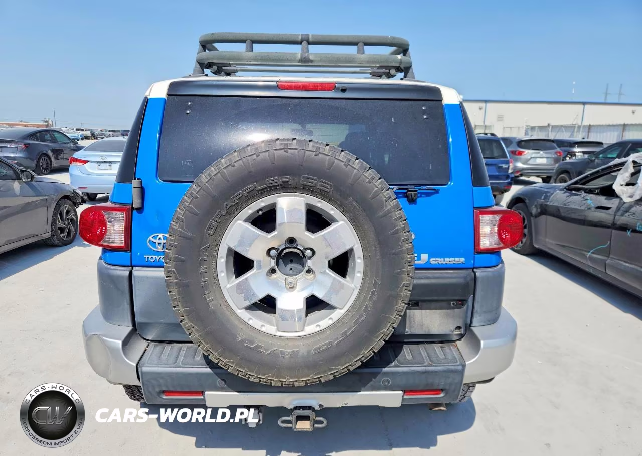 2007 Toyota Fj Cruiser Base VIN:JTEBU11F870011629 - 6