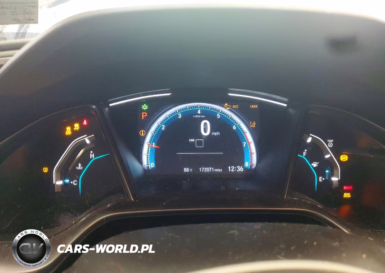 2019 Honda Civic Ex VIN:SHHFK7H69KU228667 - 9