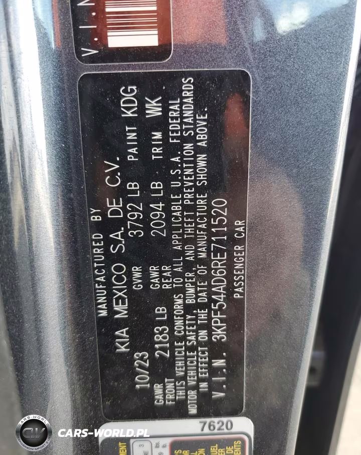 2024 Kia Forte Gt Line VIN:3KPF54AD6RE711520 - 12