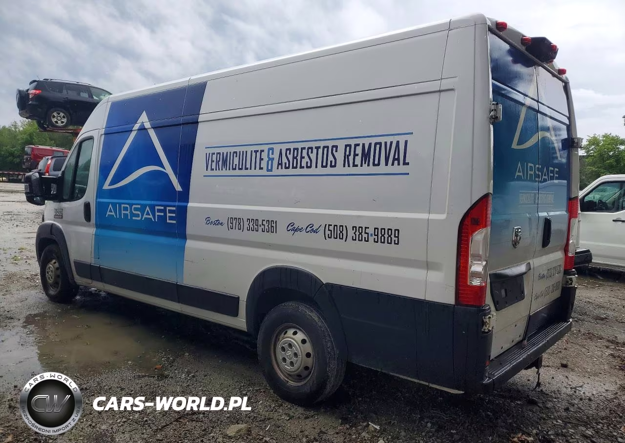 2020 Ram Promaster 3500 Delivery Van VIN:3C6URVJG2LE102032 - 2