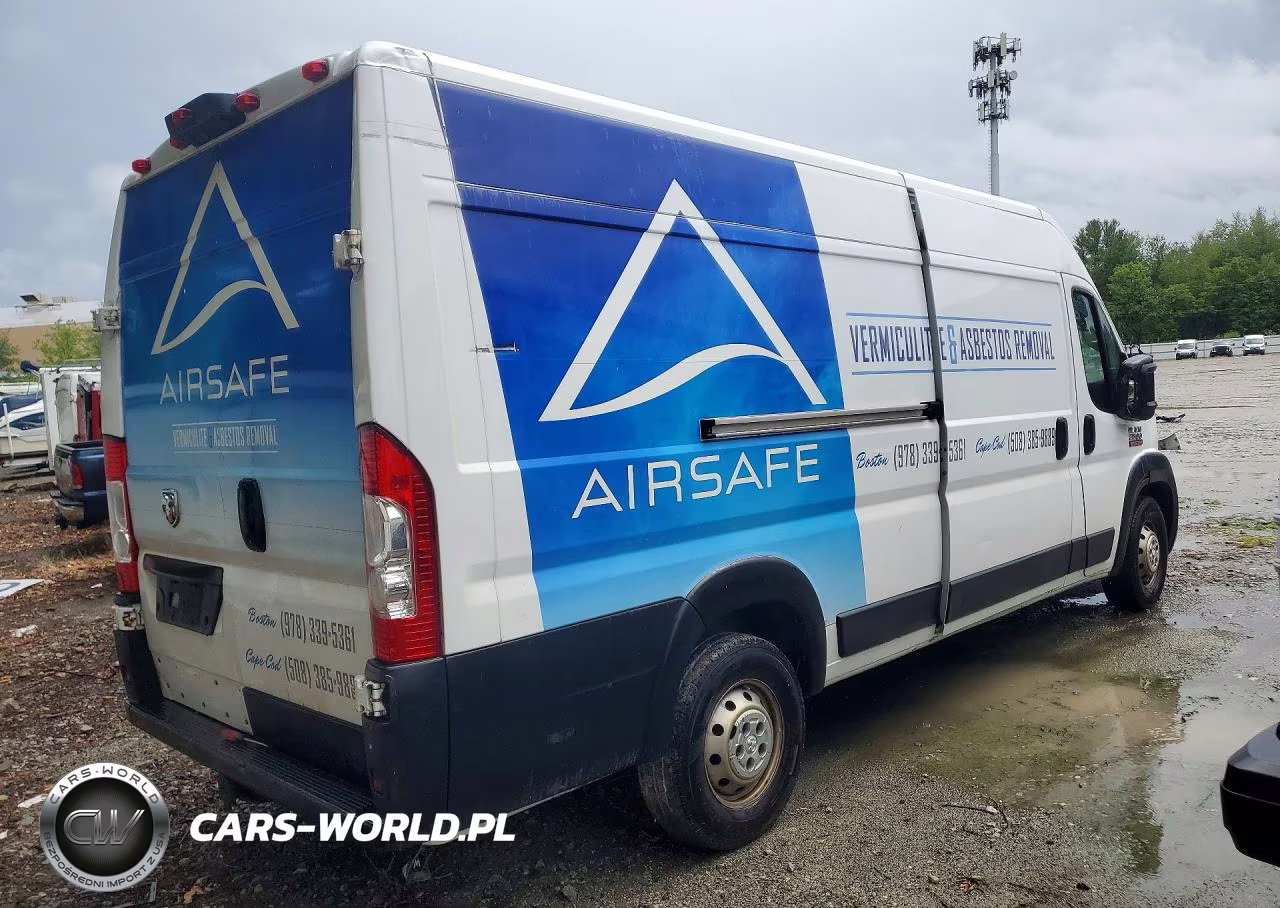 2020 Ram Promaster 3500 Delivery Van VIN:3C6URVJG2LE102032 - 3