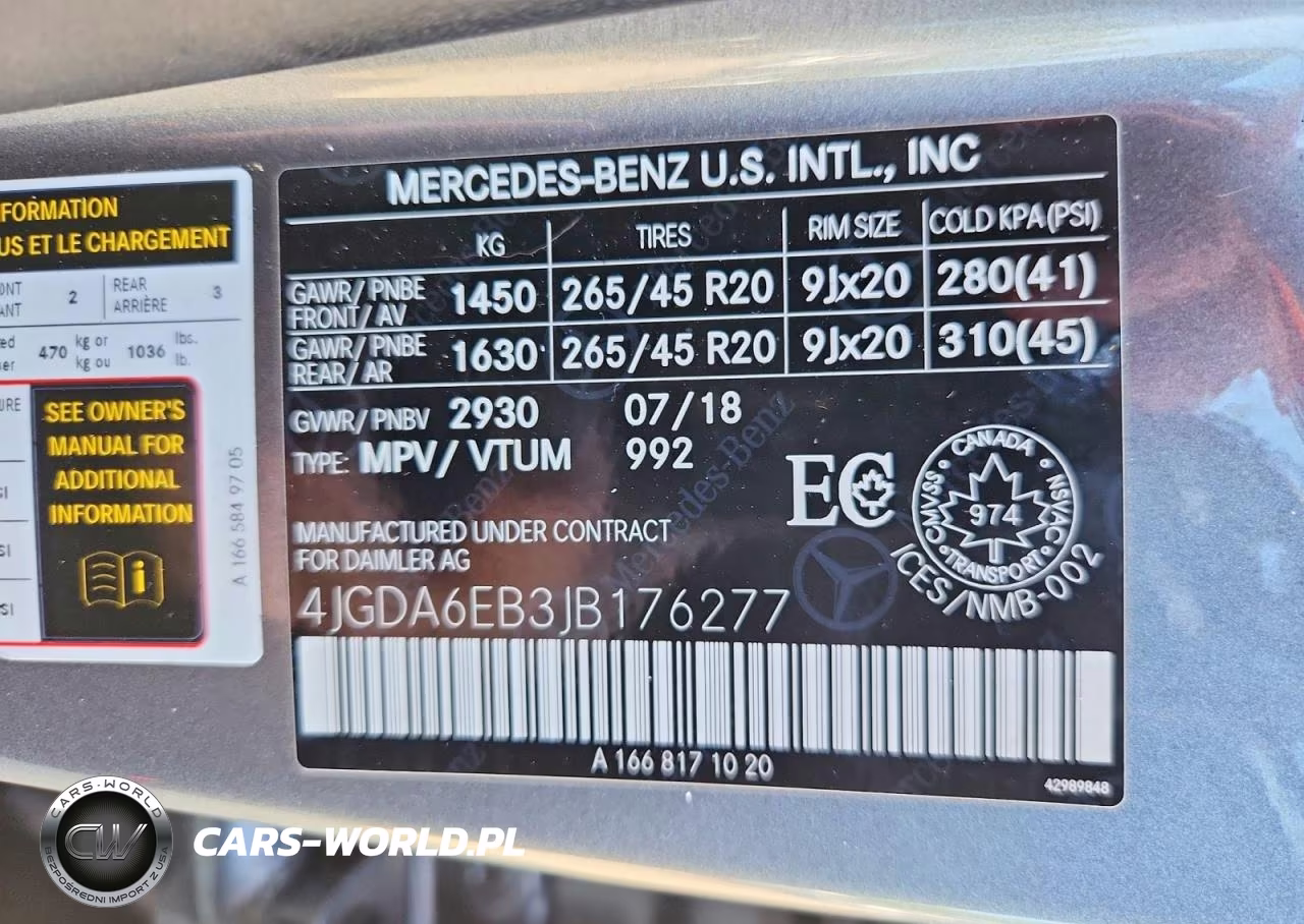 2018 Mercedes-Benz Gle 43 Amg VIN:4JGDA6EB3JB176277 - 13