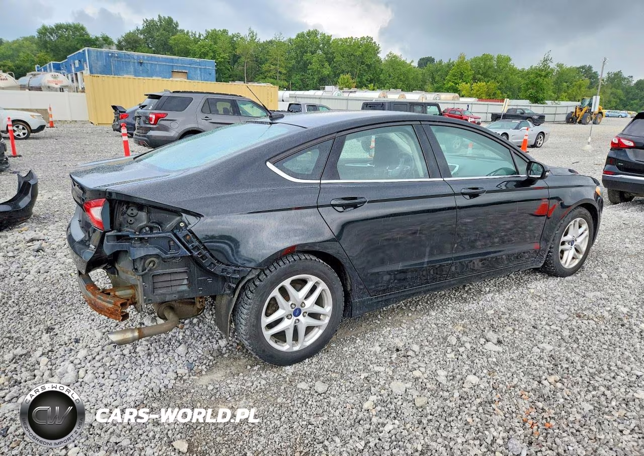2014 Ford Fusion Se VIN:1FA6P0H72E5368235 - 3