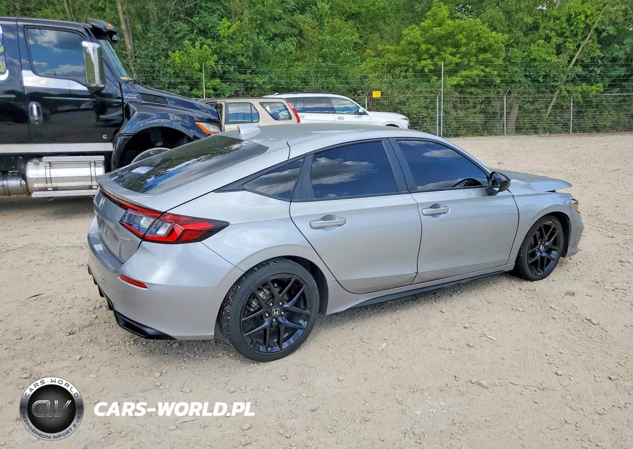 2025 Honda Civic Sport VIN:19XFL2H80SE010044 - 3
