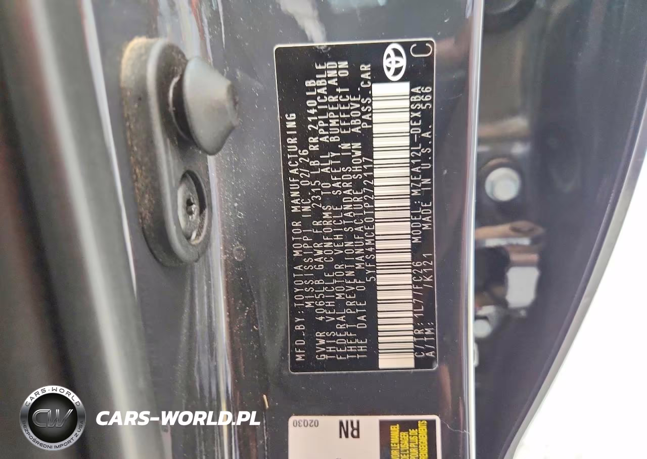 2026 Toyota Corolla Se VIN:5YFS4MCE0TP272117 - 12