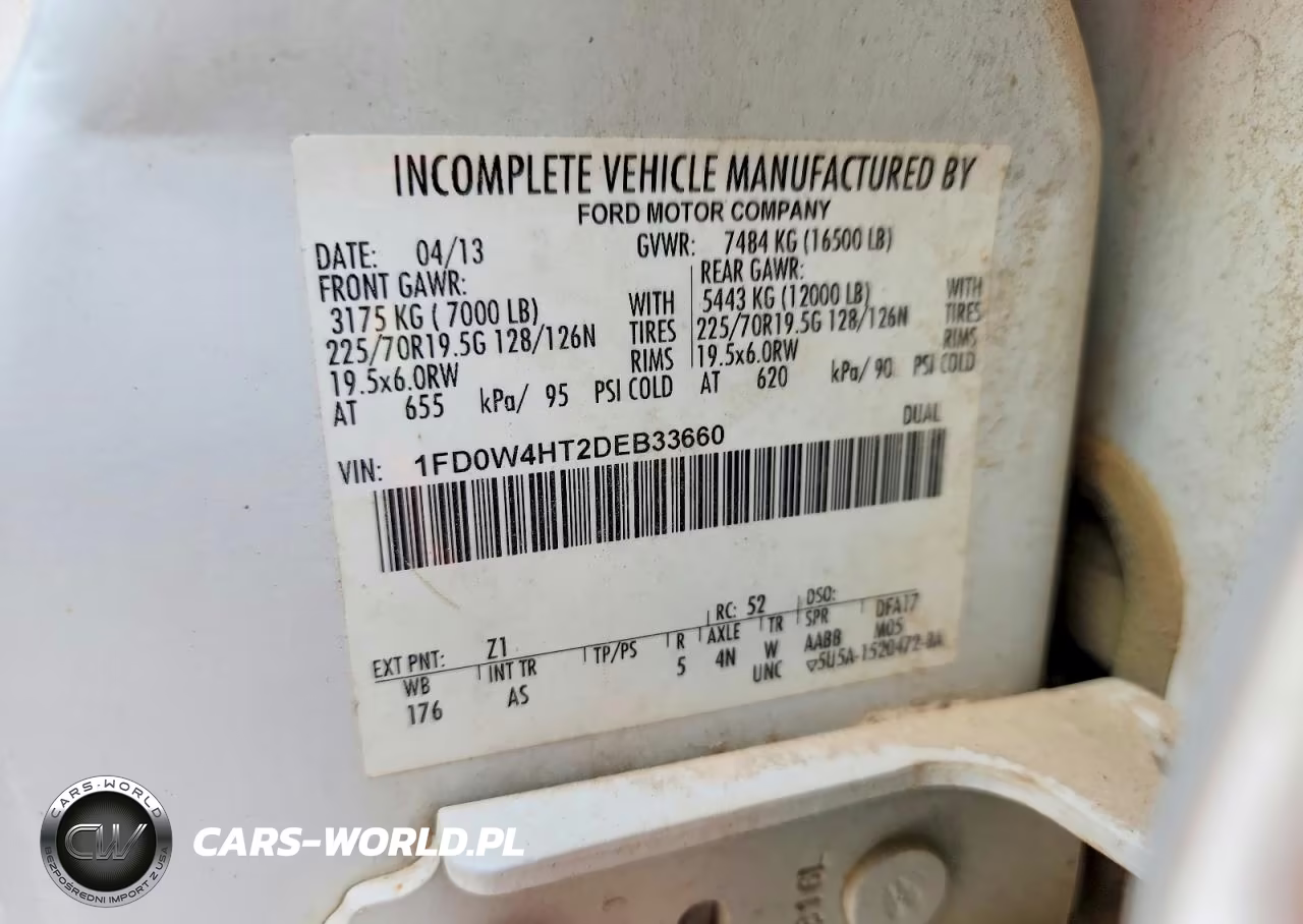 2013 Ford F450 Super Duty VIN:1FD0W4HT2DEB33660 - 12
