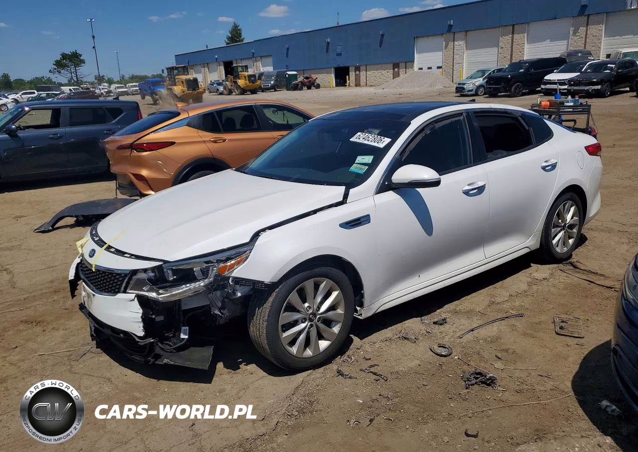 2016 Kia Optima Ex VIN:5XXGU4L30GG053631 - 1