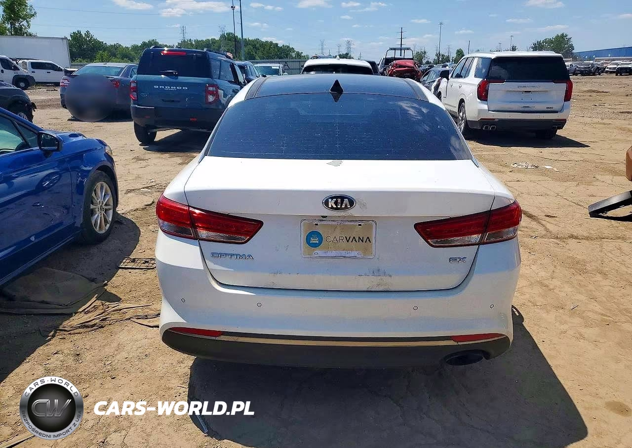 2016 Kia Optima Ex VIN:5XXGU4L30GG053631 - 6