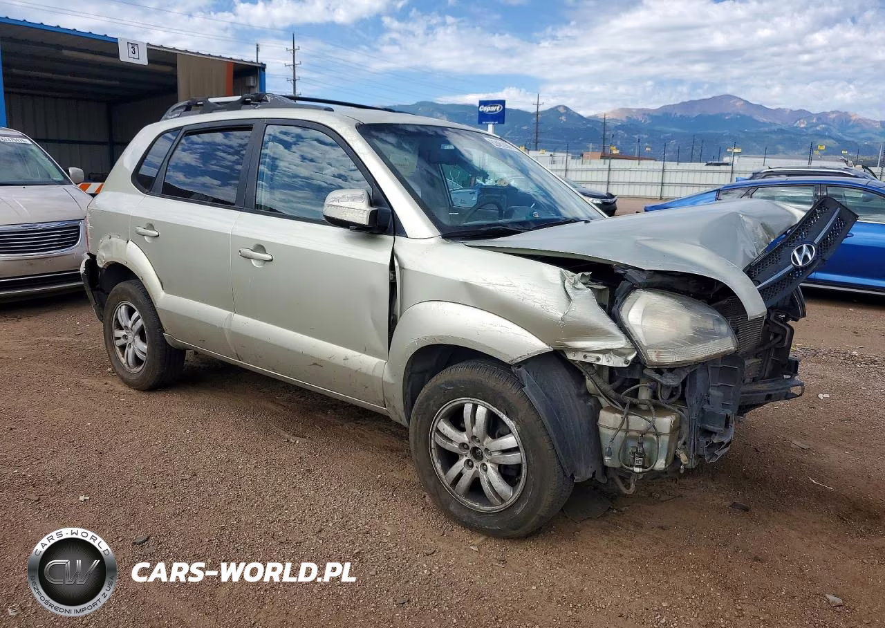 2007 Hyundai Tucson Se VIN:KM8JN12D57U633491 - 4
