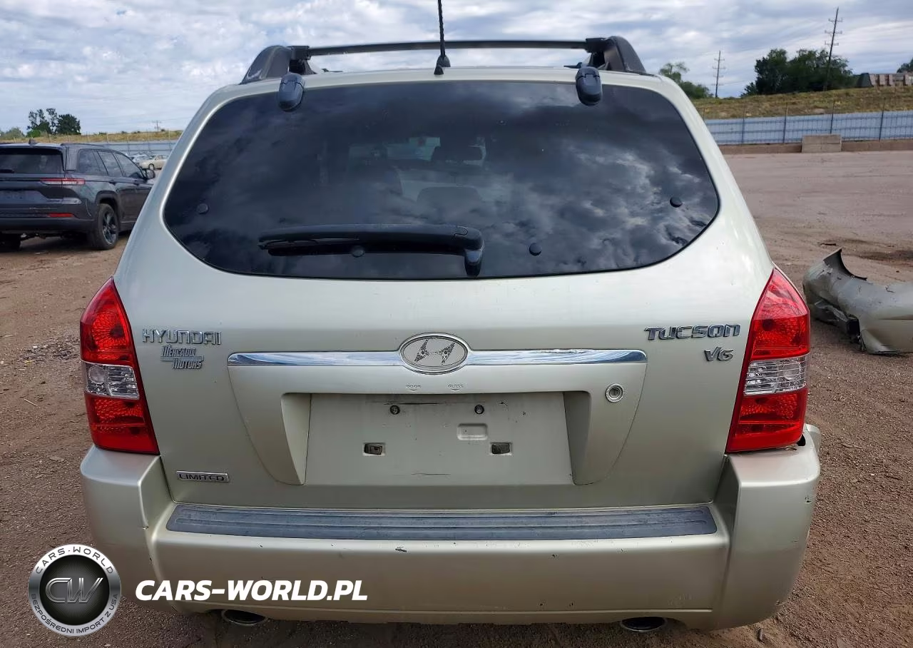 2007 Hyundai Tucson Se VIN:KM8JN12D57U633491 - 6