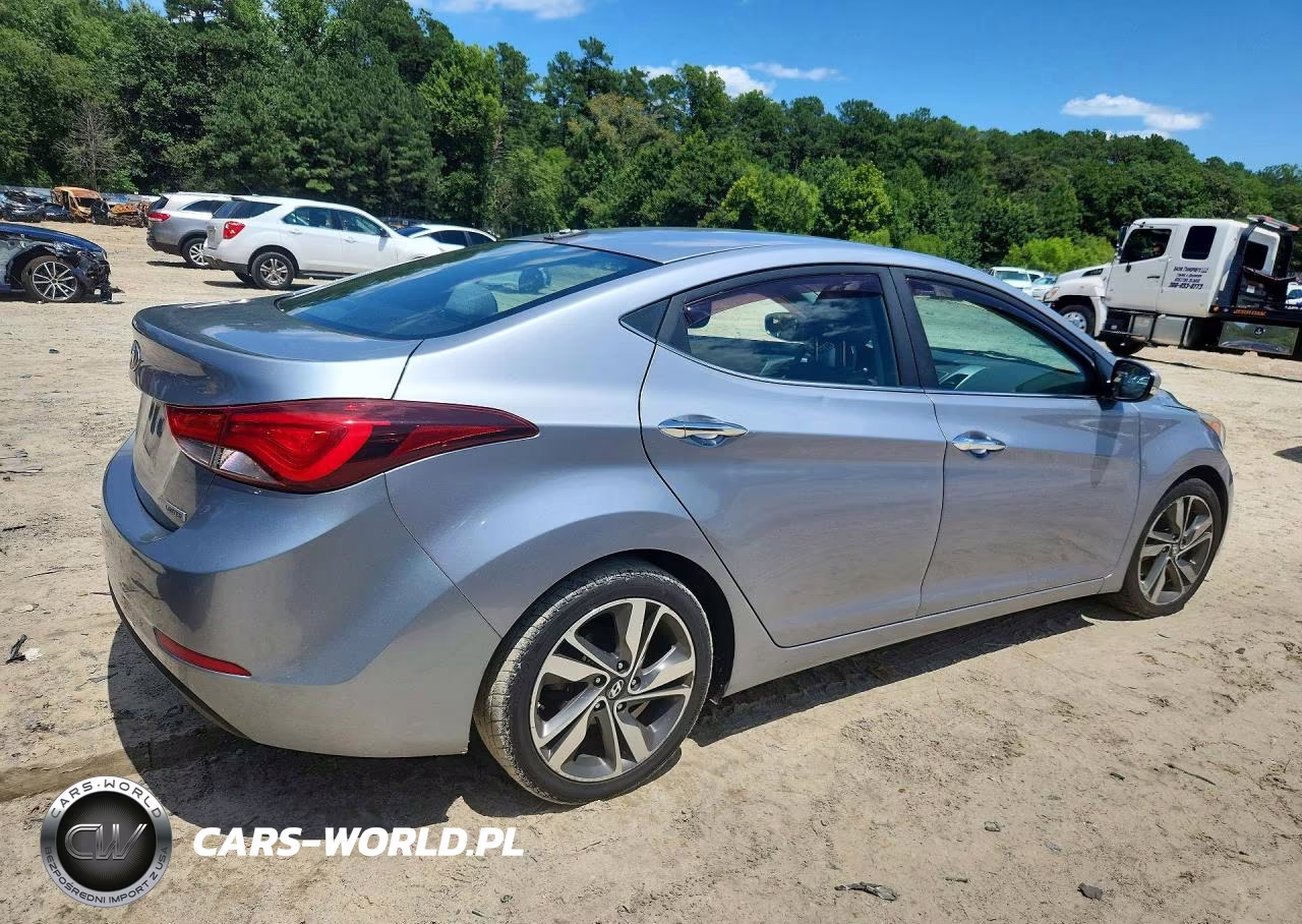 2015 Hyundai Elantra Limited VIN:5NPDH4AE5FH619426 - 3