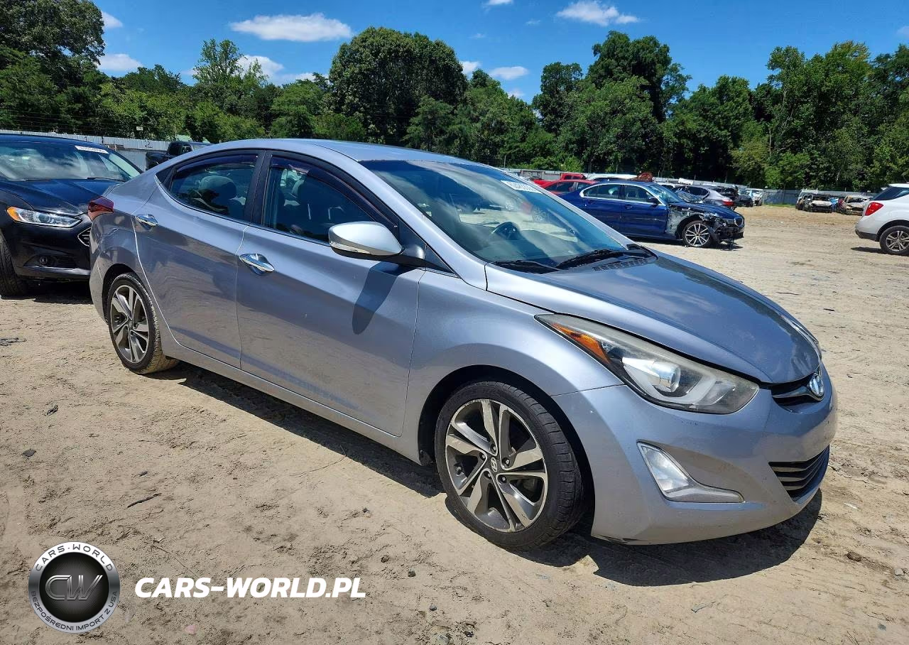 2015 Hyundai Elantra Limited VIN:5NPDH4AE5FH619426 - 4