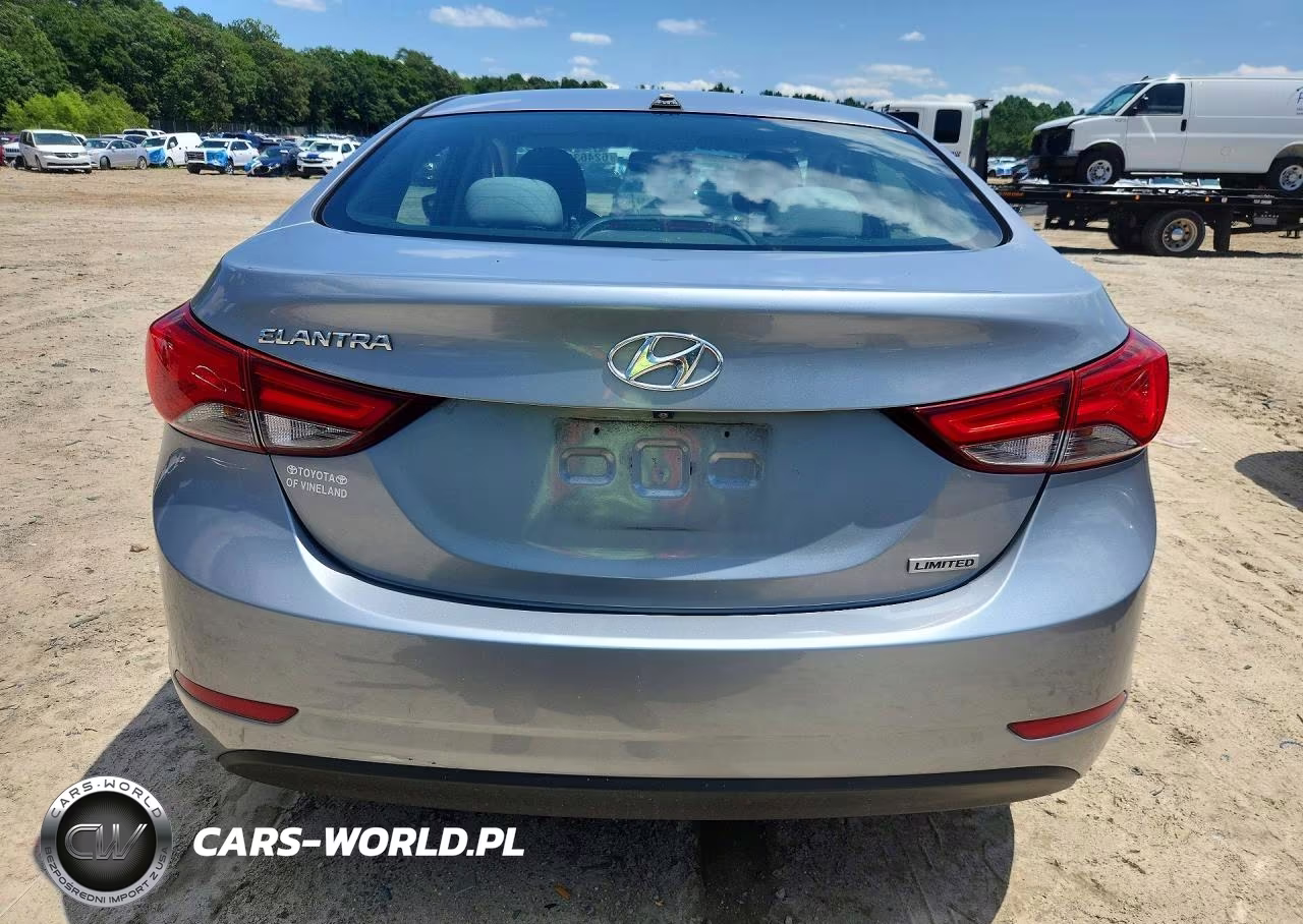 2015 Hyundai Elantra Limited VIN:5NPDH4AE5FH619426 - 6