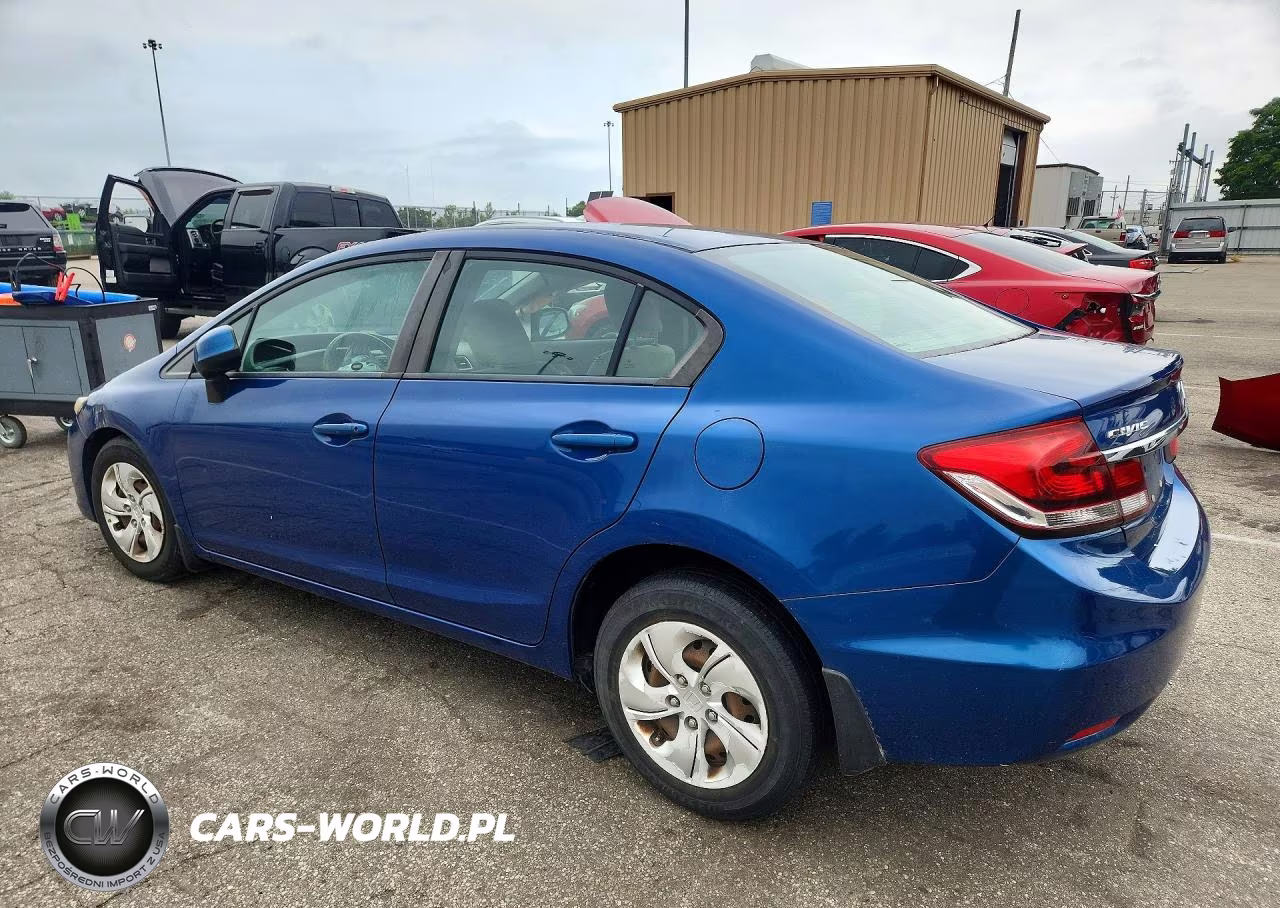 2013 Honda Civic Lx VIN:19XFB2F50DE016277 - 2