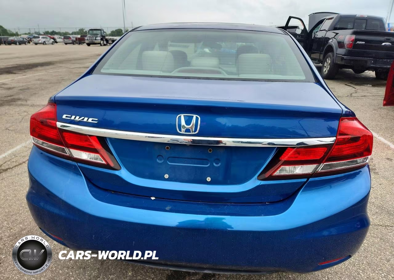 2013 Honda Civic Lx VIN:19XFB2F50DE016277 - 6