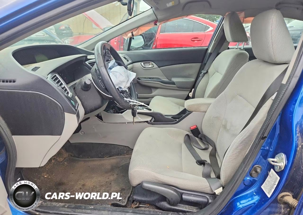 2013 Honda Civic Lx VIN:19XFB2F50DE016277 - 7
