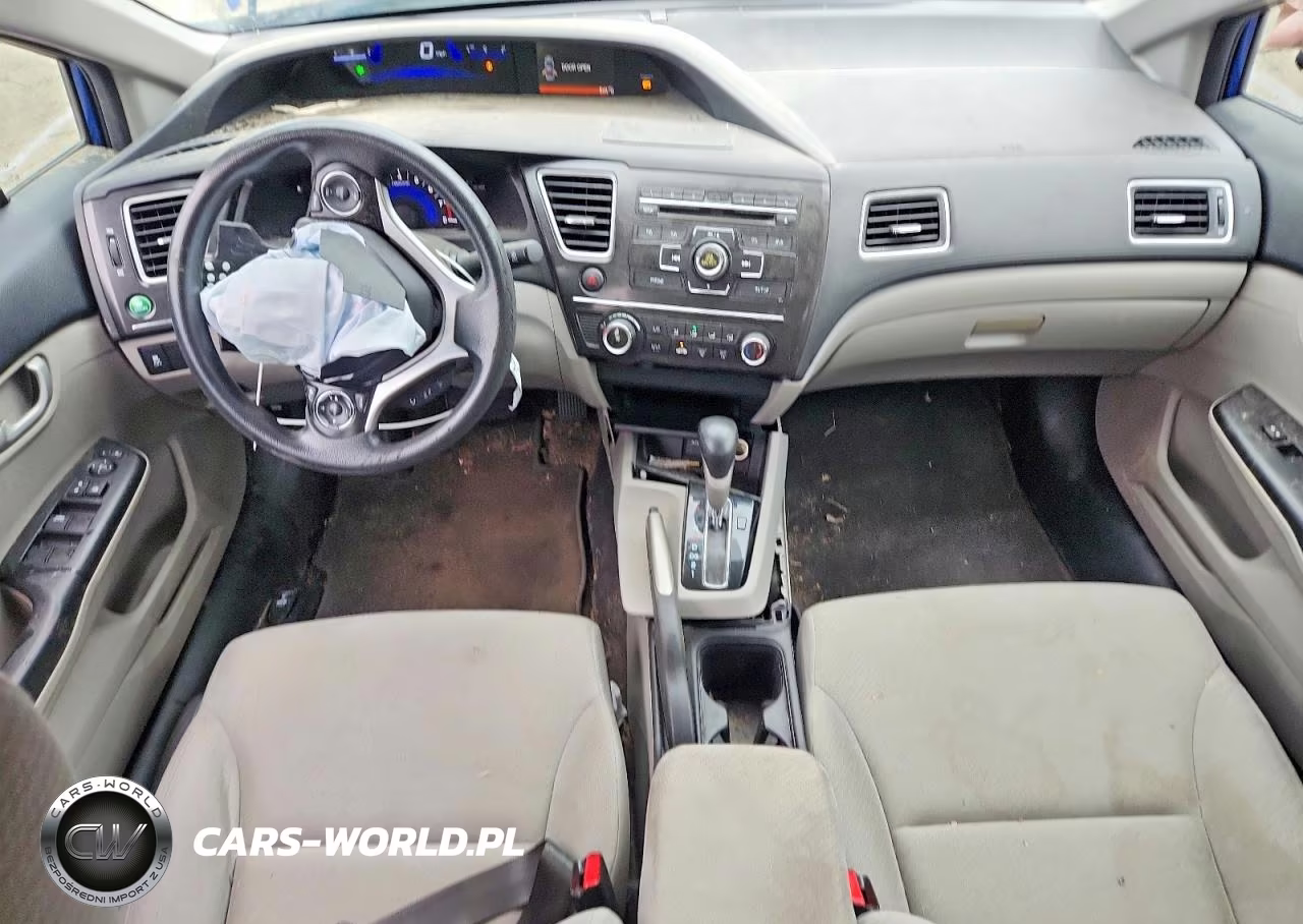 2013 Honda Civic Lx VIN:19XFB2F50DE016277 - 8