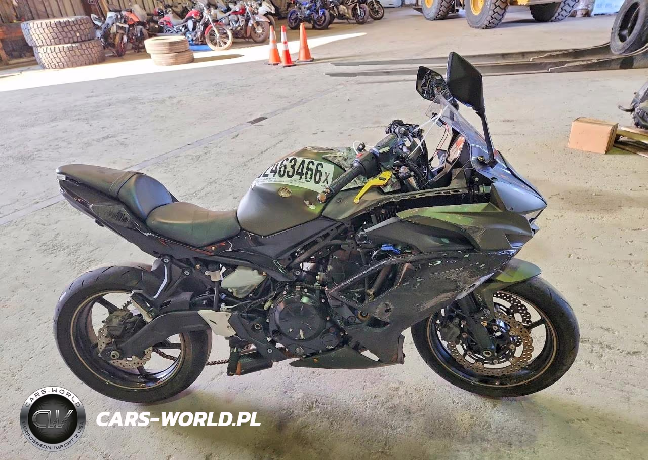 2024 Kawasaki Ex6 VIN:ML5EXEP14RDAC4460 - 1