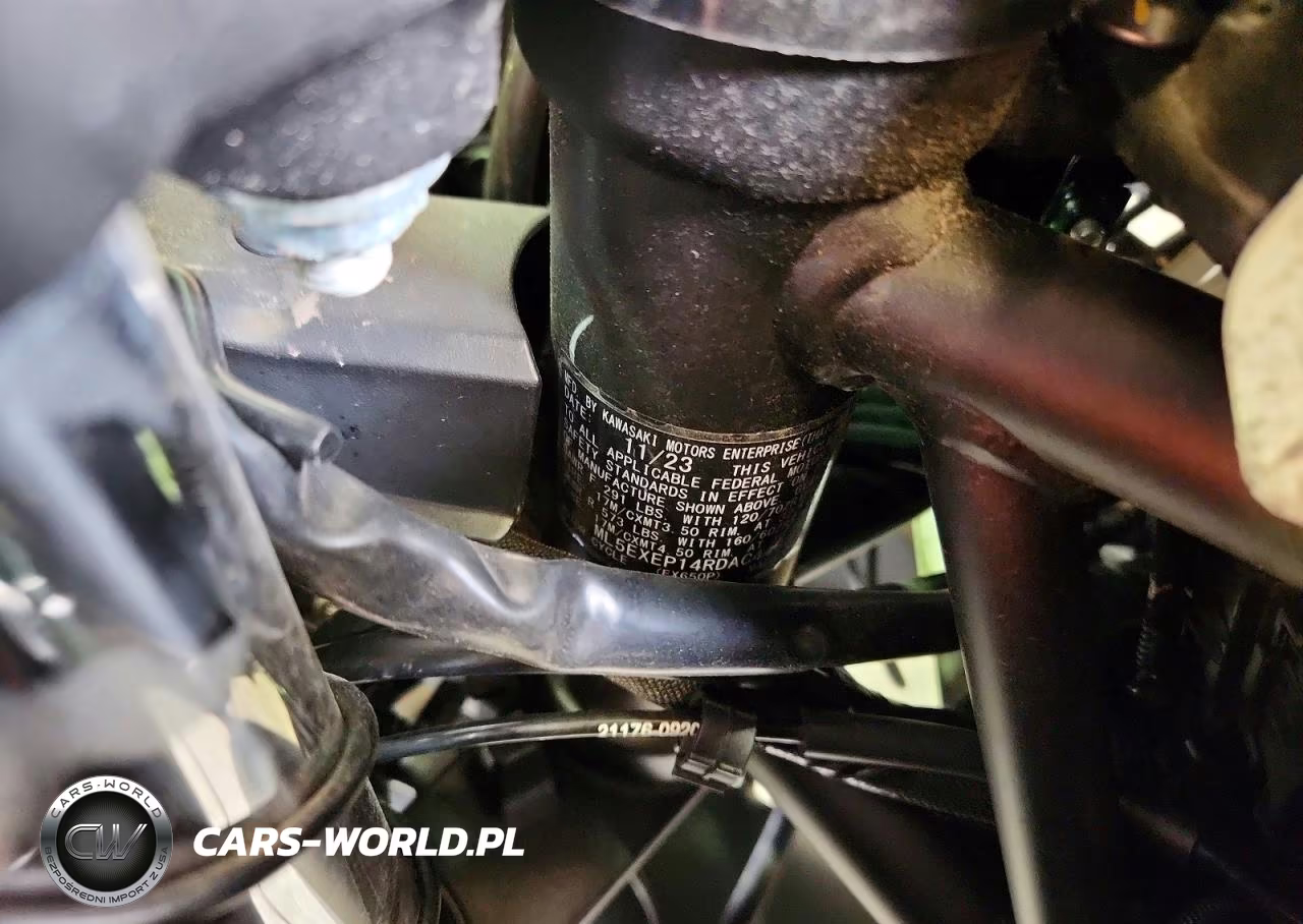 2024 Kawasaki Ex6 VIN:ML5EXEP14RDAC4460 - 9