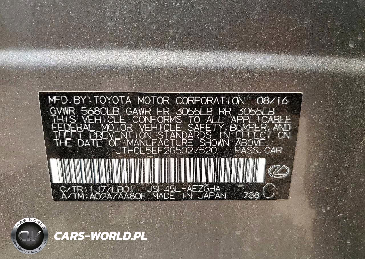 2016 Lexus Ls 460 VIN:JTHCL5EF2G5027520 - 13