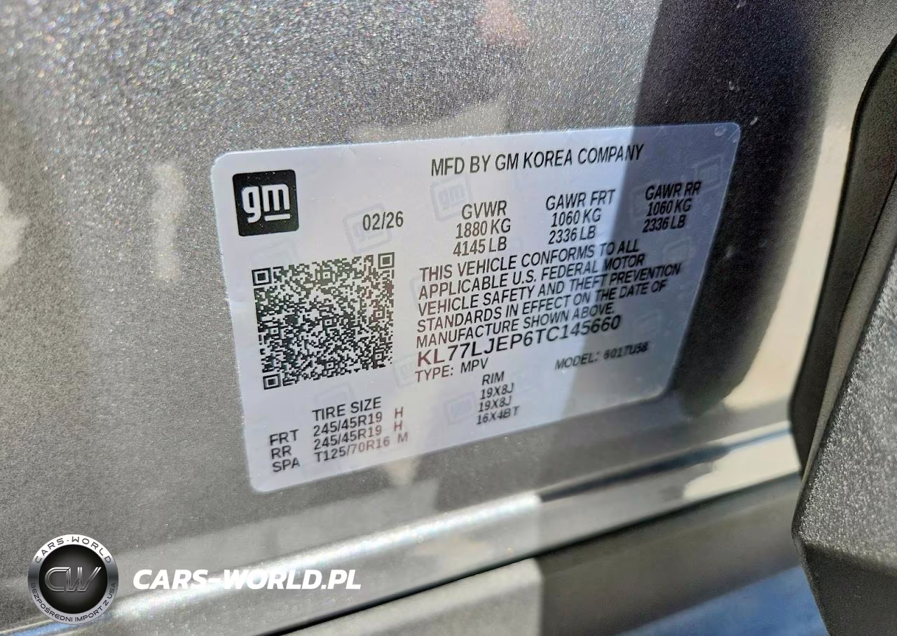 2026 Chevrolet Trax 2Rs VIN:KL77LJEP6TC145660 - 13