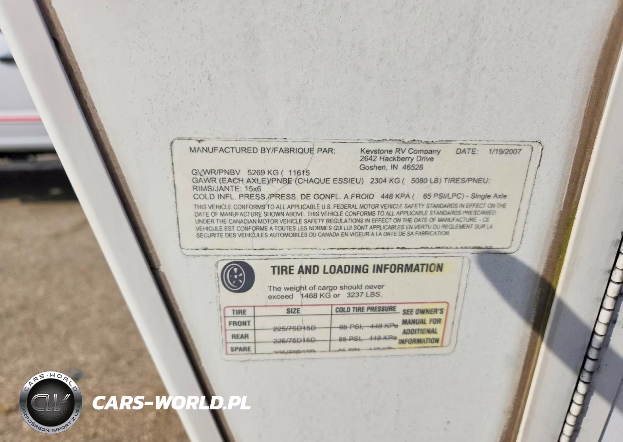 2007 Keystone Laredo VIN:4YDF265257L602299 - 10