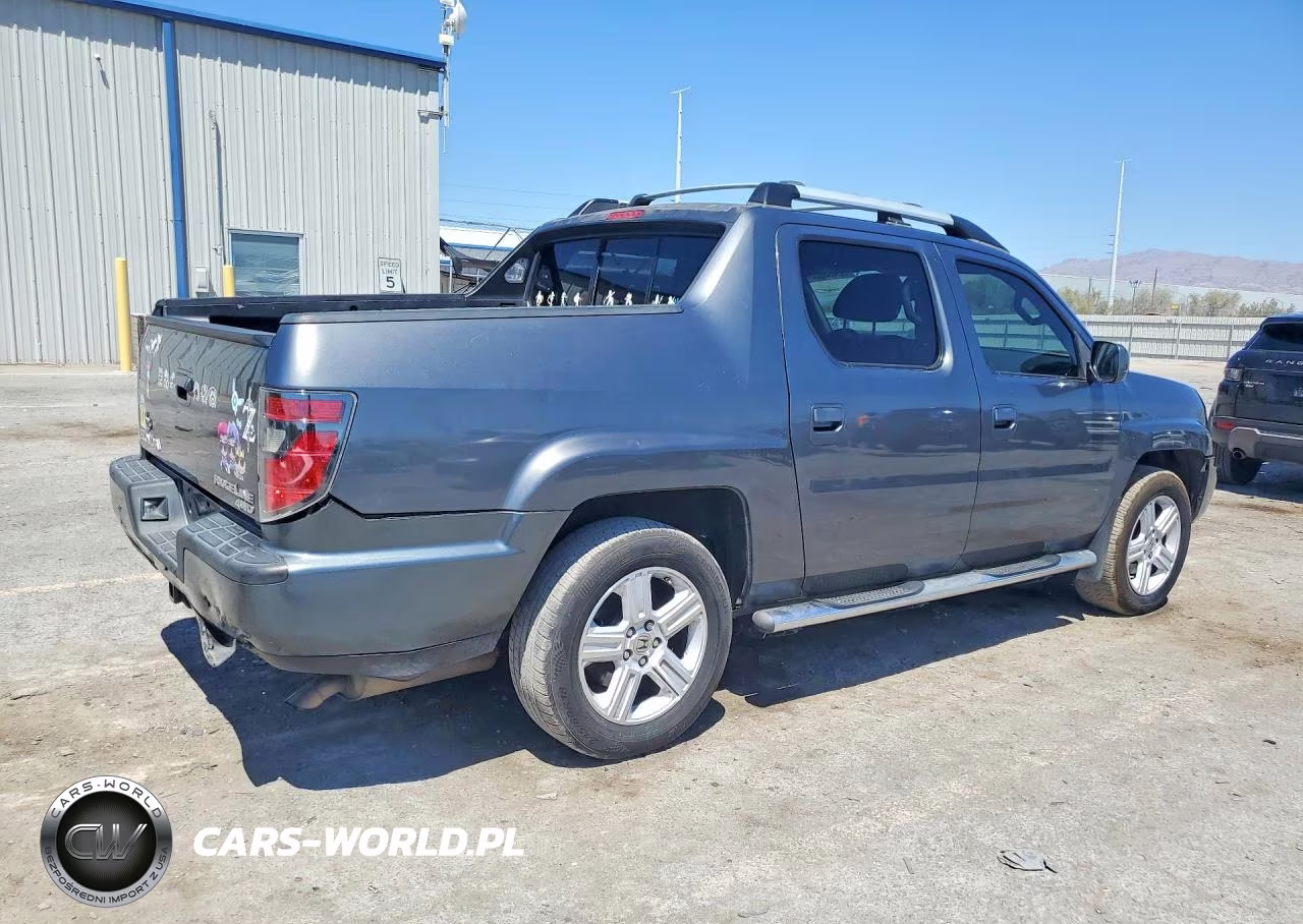 2013 Honda Ridgeline Rtl VIN:5FPYK1F53DB013703 - 3