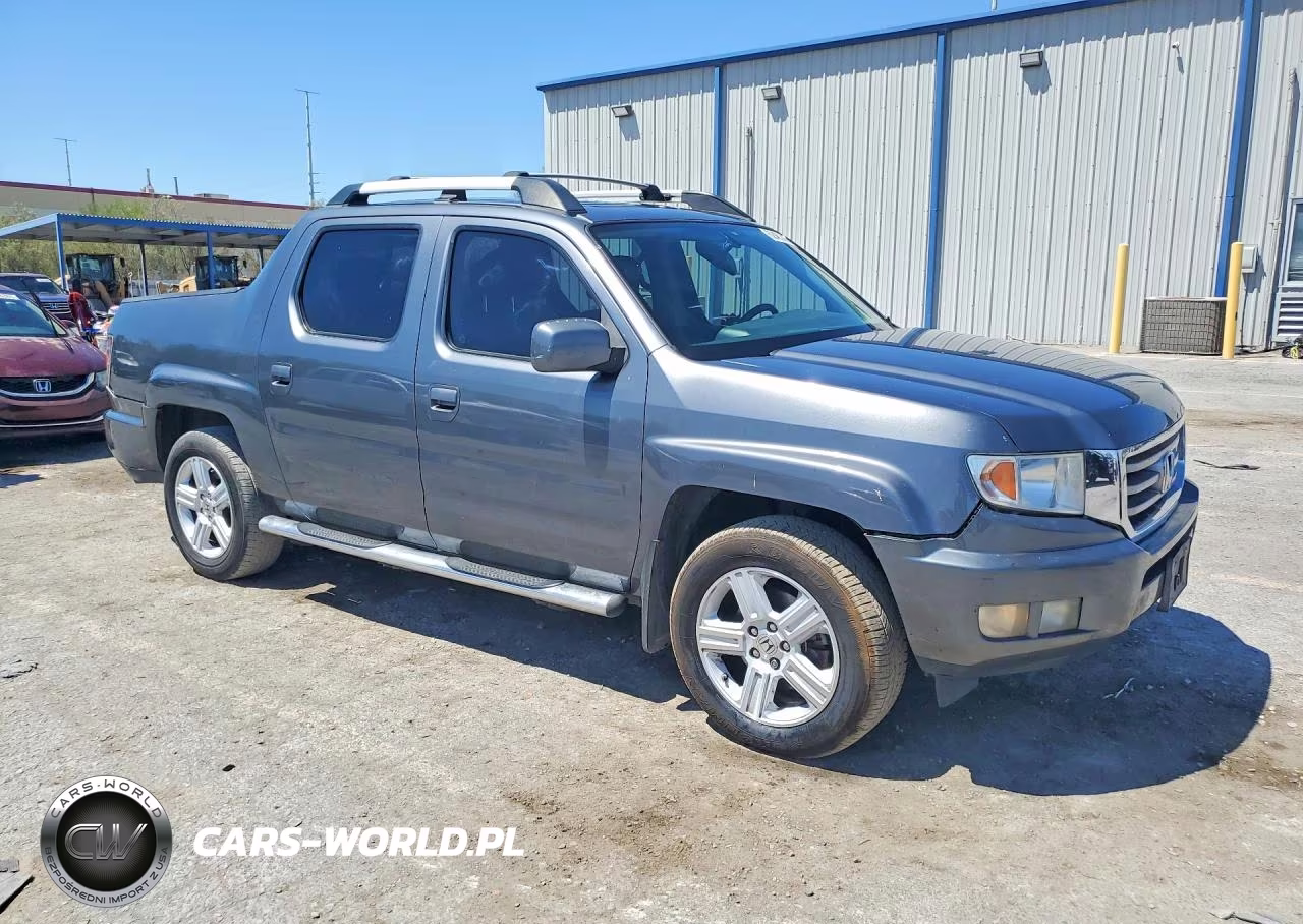 2013 Honda Ridgeline Rtl VIN:5FPYK1F53DB013703 - 4