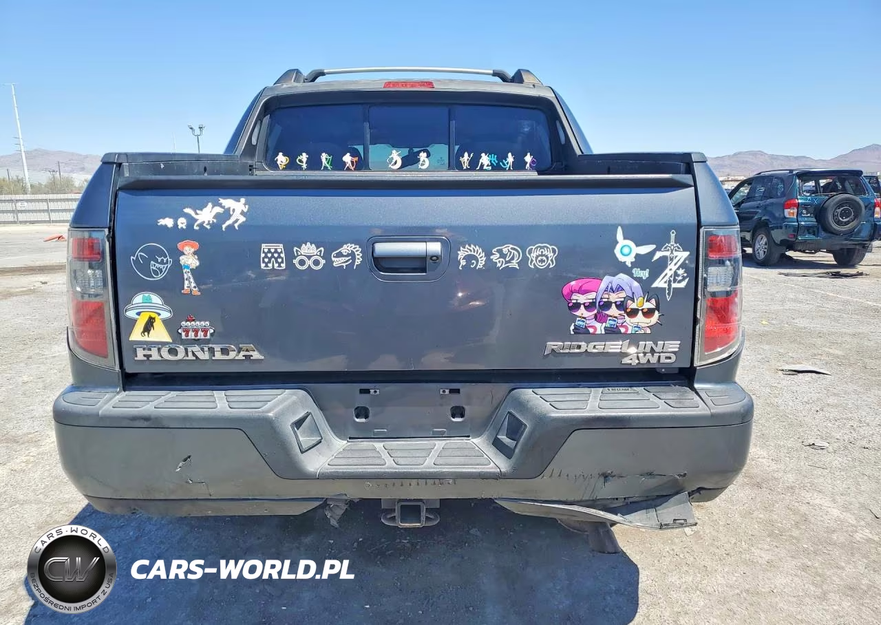 2013 Honda Ridgeline Rtl VIN:5FPYK1F53DB013703 - 6