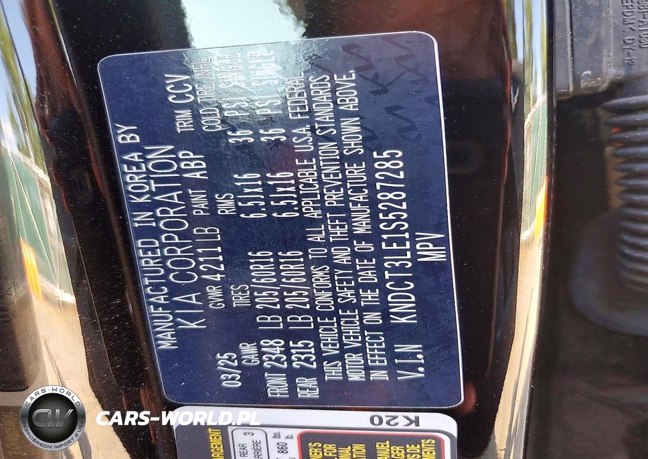 2025 Kia Niro Sx VIN:KNDCT3LE1S5287285 - 13