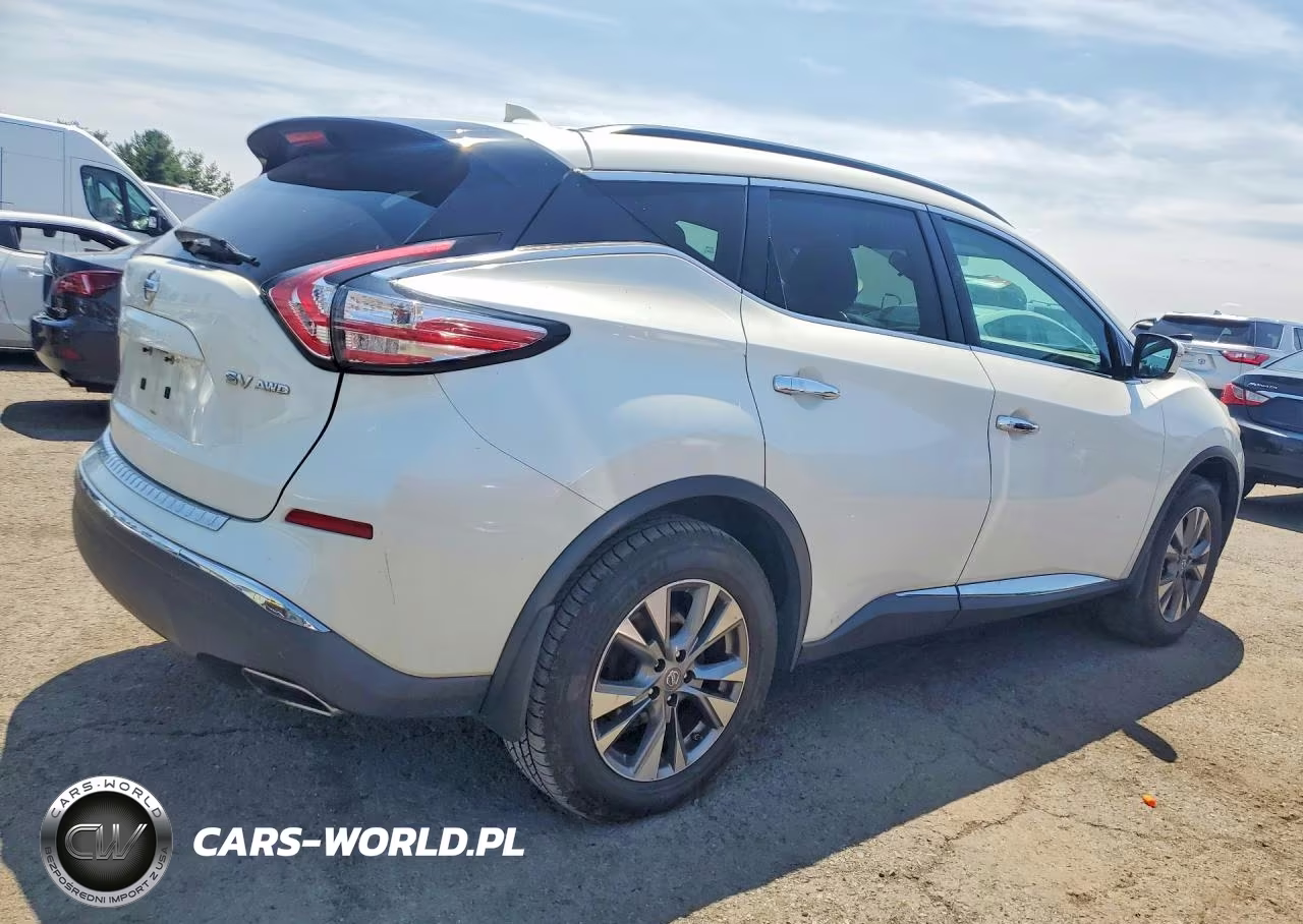 2017 Nissan Murano Sv VIN:5N1AZ2MHXHN117391 - 3