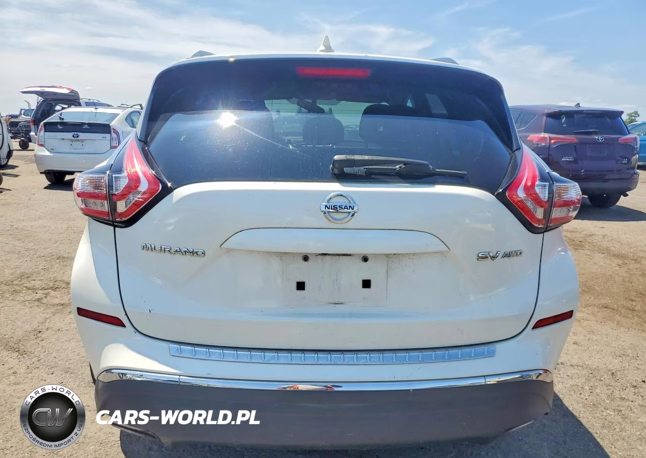 2017 Nissan Murano Sv VIN:5N1AZ2MHXHN117391 - 6