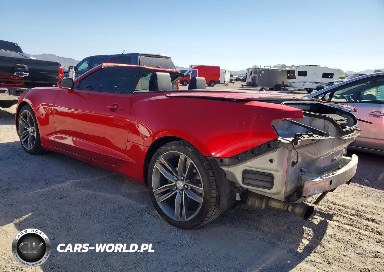 2017 Chevrolet Camaro Lt VIN:1G1FD3DX9H0113621 - 2
