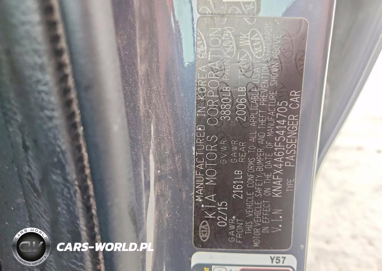 2015 Kia Forte Lx VIN:KNAFX4A61F5414705 - 12