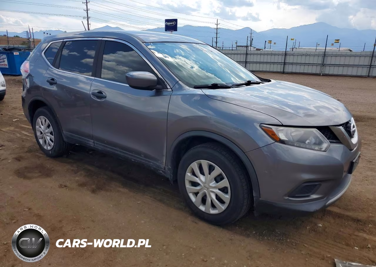 2016 Nissan Rogue S VIN:KNMAT2MV9GP660911 - 4
