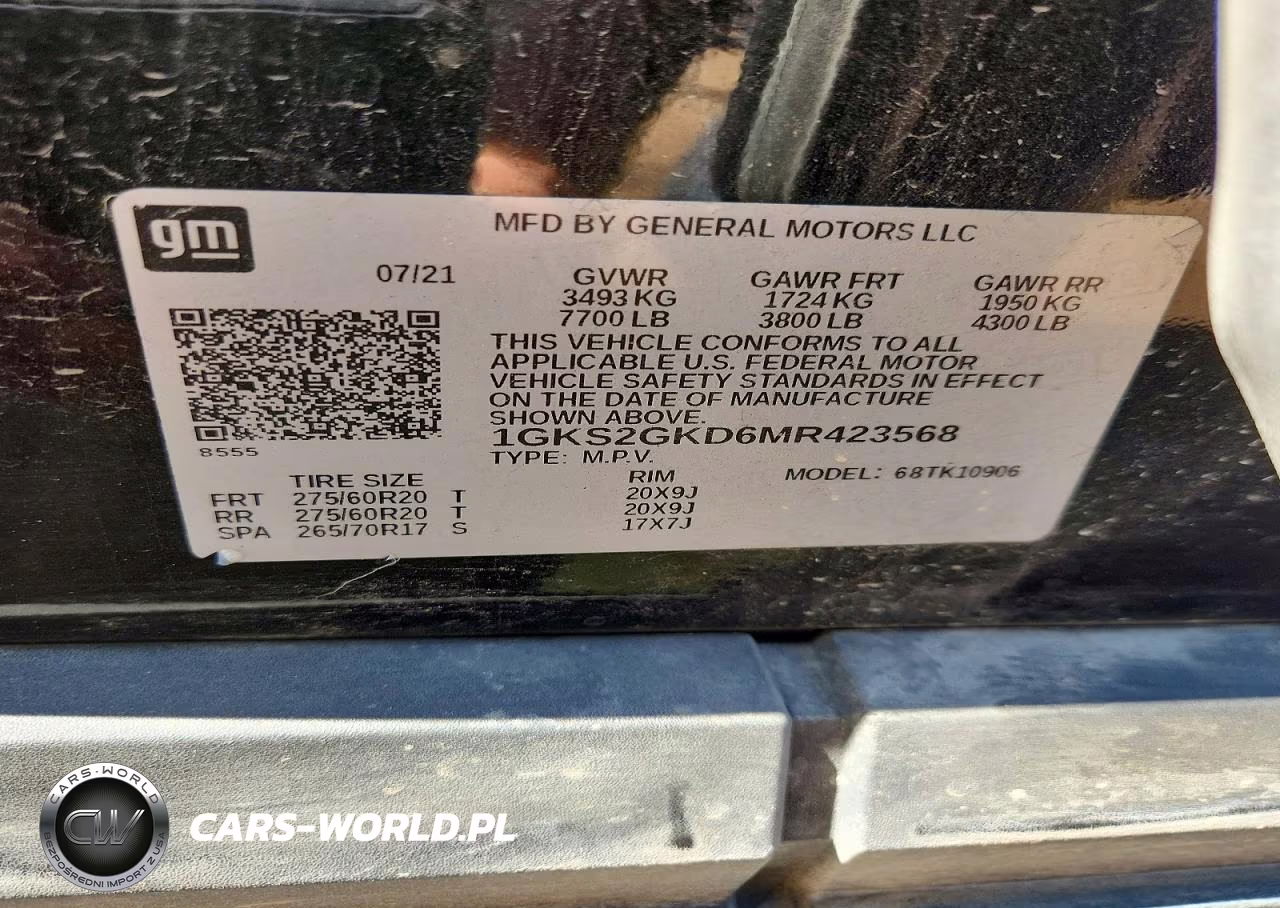 2021 GMC Yukon Xl K1500 Slt VIN:1GKS2GKD6MR423568 - 13